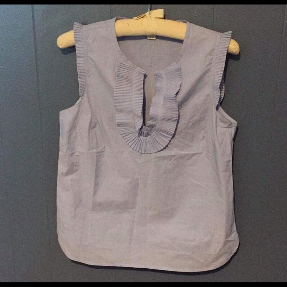 ❌ Sold NWOT J Crew Ruffle Tank